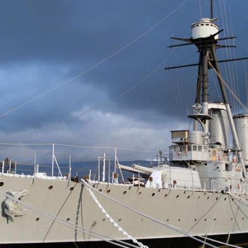 Averof as a floating muse