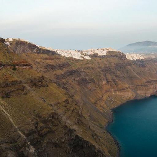 Santorini caldera
